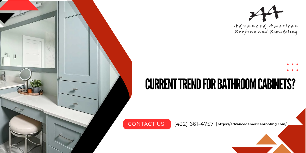 Current Trend for Bathroom Cabinets?